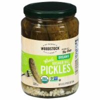 Woodstock Farms Organic Whole Kosher Dill Pickles