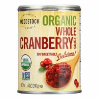 Woodstock Organic Whole Cranberry Sauce