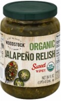 Woodstock Organic Sweet 'N Spicy Jalapeño Relish