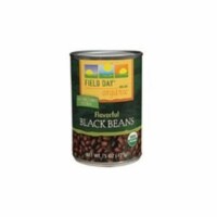 Field Day 30443 Organic Black Beans 12 x 15 Oz