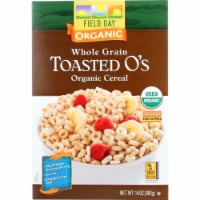 Field Day 1630078 14 oz Cereal Organic Whole Grain - Toasted Oats