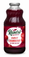 Renew Juice Company™ Purely Cranberry Juice from Concentrate Perspective: Main
