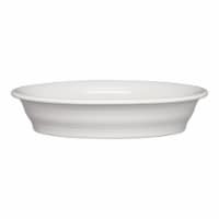Fiesta Oval Vegetable Bowl - White Perspective: Main