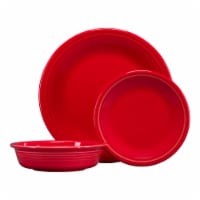 Fiesta® 3-Piece Classic Place Setting in Scarlet