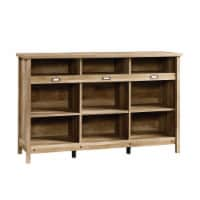 Sauder Adept Storage Wide Storage Cabinet, Craftsman Oak