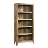Sauder Dakota Pass Craftsman Oak 5-Shelf Bookcase