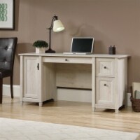 Sauder Edge Water Chalked Chestnut Computer Desk