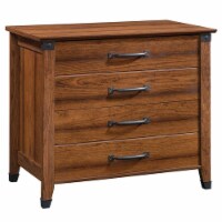 Carson Forge 2 Drawer Lateral File Cabinet in Washington Cherry - Sauder