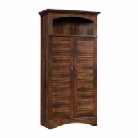 Sauder Harbor View Storage Cabinet in Curado Cherry
