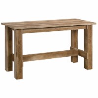 Sauder Boone Mountain Engineered Wood Dining Table in Craftsman Oak