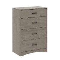 Sauder Beginnings ® Silver Sycamore 4-Drawer Chest of Drawers