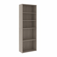 Sauder Beginnings ® Tall 5-Shelf Bookcase in Silver Sycamore