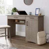 Sauder Beginnings ® Silver Sycamore Home Office Desk with Drawers
