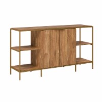 Sauder International Lux® Modern TV Credenza in Sindoori Mango