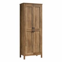 Sauder Select Two-Door Storage Cabinet, Rural Pine™ Finish Perspective: Main