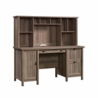 Sauder Costa Hutch for Desk, Washed Walnut® Finish