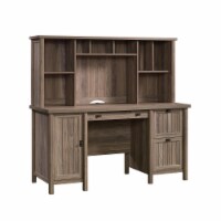 Sauder Costa Hutch for Desk, Washed Walnut® Finish