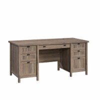 Sauder Costa Washed Walnut Executive Computer Desk 1 Gerbes Super Markets