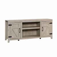 Sauder Select Chalked Chestnut Farmhouse TV Credenza