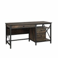 Sauder Steel River ® Industrial Computer Desk with Storage