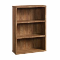 Sauder Select 3-Shelf Display Bookcase in Sindoori Mango