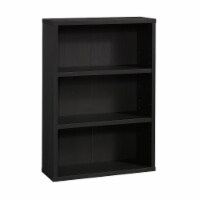 Sauder Select 3-Shelf Display Bookcase, Raven Oak® Finish