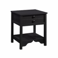 Sauder Dawson Trail ® Night Stand with Drawer in Raven Oak