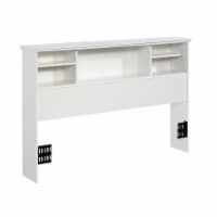 Sauder River Ranch® Full/Queen Bookcase Headboard in White