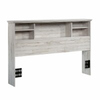 Sauder River Ranch® Full/Queen Bookcase Headboard White Plank