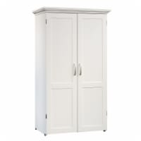 Sauder Select Craft & Sewing Armoire in Soft White