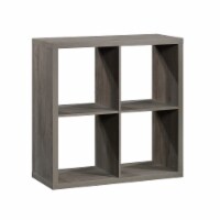 Sauder Select 4-Cube Organizer Storage Bookcase Mystic Oak