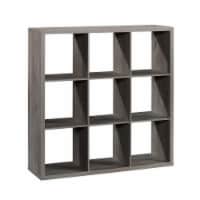 Sauder Select 9-Cube Organizer Storage Bookcase Mystic Oak