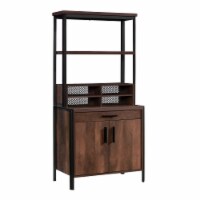 Sauder Briarbrook® Library Cabinet with Drawer in Barrel Oak