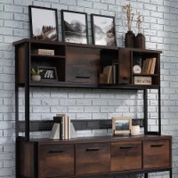 Sauder Briarbrook® Storage Hutch for Desk in Barrel Oak