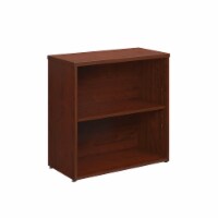 Sauder Affirm 2-Shelf Commercial Bookcase in Classic Cherry
