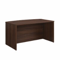 Sauder Affirm 60 Bowfront Executive Desk in Noble Elm