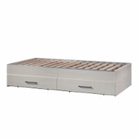 Sauder Summit Station ® Twin Mate's Bed with 2 Drawers in Glacier Oak