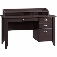Sauder shoal creek executive clearance desk jamocha wood