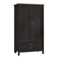 Sauder Cottage Road ® Wardrobe/Armoire Cabinet in Raven Oak