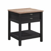 Sauder Cottage Road ® Night Stand with Drawer in Raven Oak