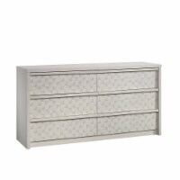 Sauder Harvey Park ® 6-Drawer Wood Dresser in Glacier Oak
