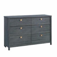 Sauder Dover Edge™ 6-Drawer Bedroom Dresser in Denim Oak