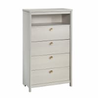 Sauder Dover Edge™ 4-Drawer Chest/Dresser in Glacier Oak