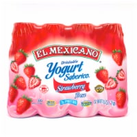 El Mexicano Strawberry Drinkable Yogurt