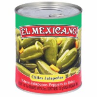 El Mexicano® Whole Jalapeno Peppers in Brine