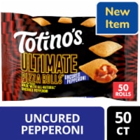 Totino's Ultimate Uncured Pepperoni Pizza Rolls Frozen Snacks Perspective: Main