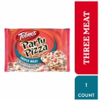 Totino's Triple Meat Party Pizza Thin Crust Frozen Pizza Snacks
