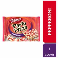Totino's - Pepperoni Flavored Party Pizza Pack Thin Crust Frozen Pizza Snacks Toaster Oven Meals