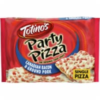 Totino's Party Pizza Canadian Bacon and Ground Pork Frozen Snacks Perspective: Main