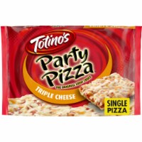 Totino's - Triple Cheese Flavored Party Pizza Pack Thin Crust Frozen Pizza Snacks Toaster Oven Meals